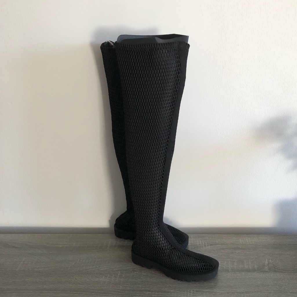Cheap Monday Black Over The Knee Boots